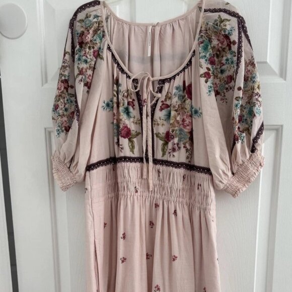 The Somerset Maxi Dress: Puff-Sleeve Edition Cottagecore Floral - Picture 4 of 5